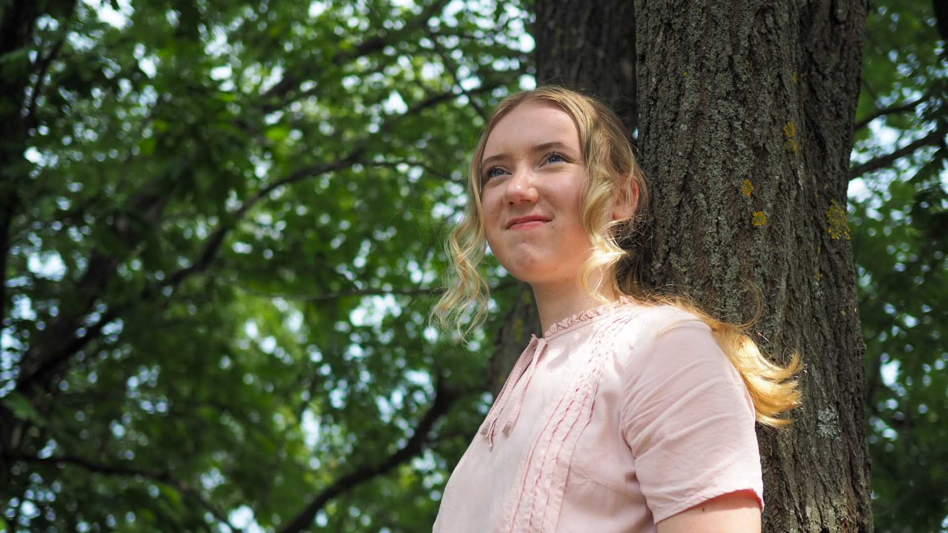 EWQ:n kesätyöntekijä Nea.