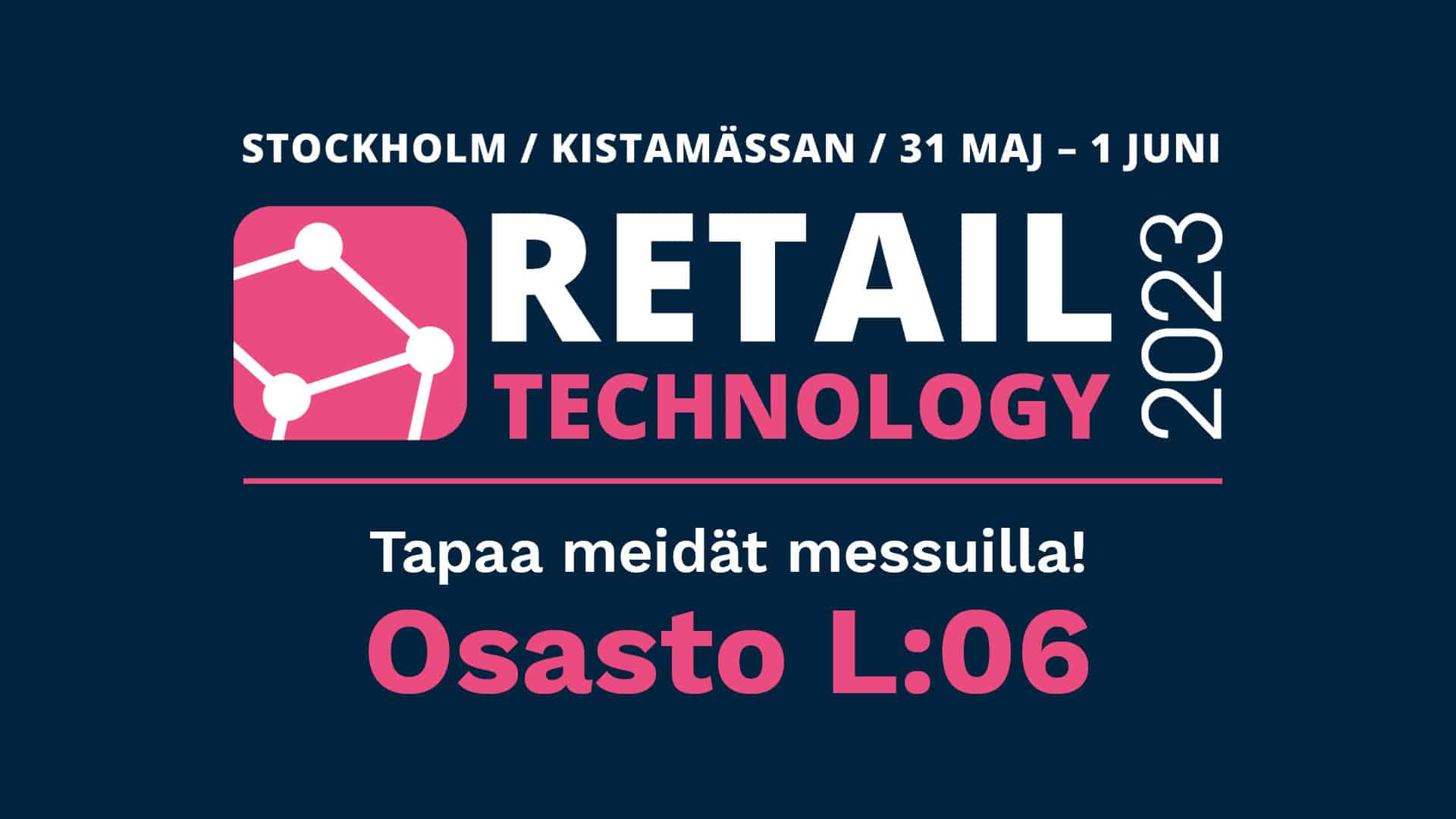 EWQ mukana Retail technology-messuilla Tukholmassa!