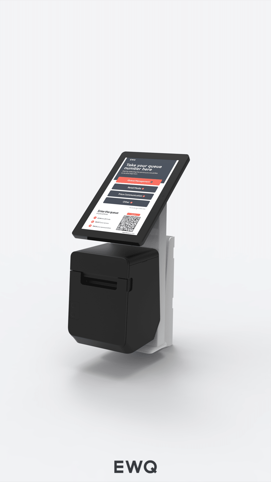 EWQ lippuautomaatti vuoronumerojärjestelmään