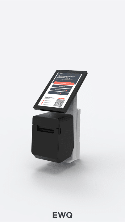 EWQ lippuautomaatti vuoronumerojärjestelmään