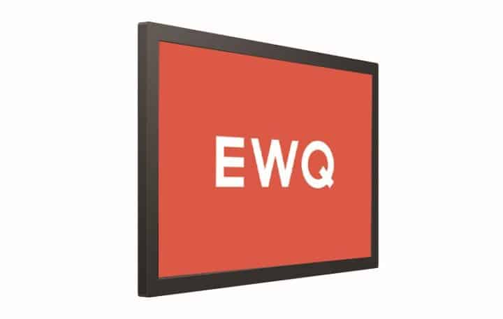 EWQ Samsung digitaalinen näyttö esittää vuoronumeroa